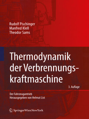 cover image of Thermodynamik der Verbrennungskraftmaschine